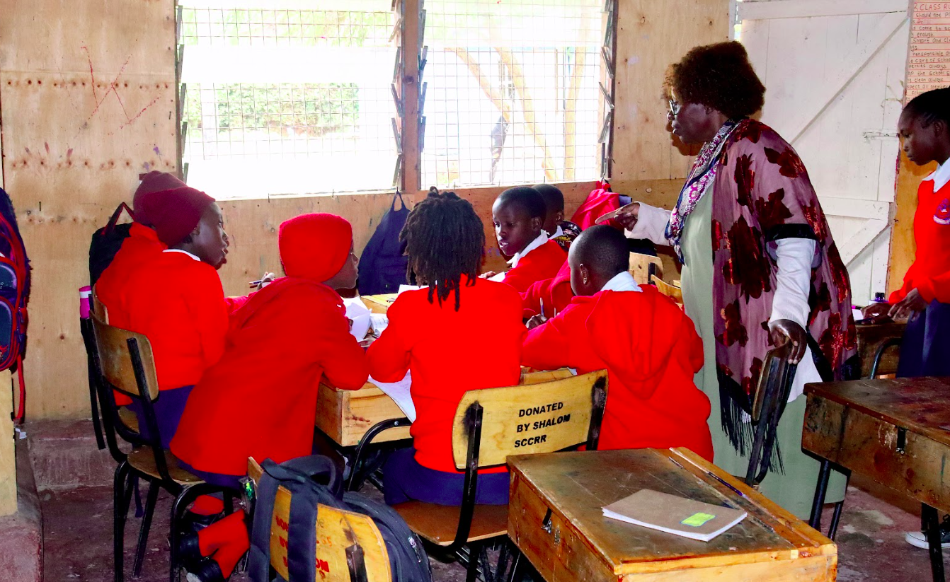 Children at the playground