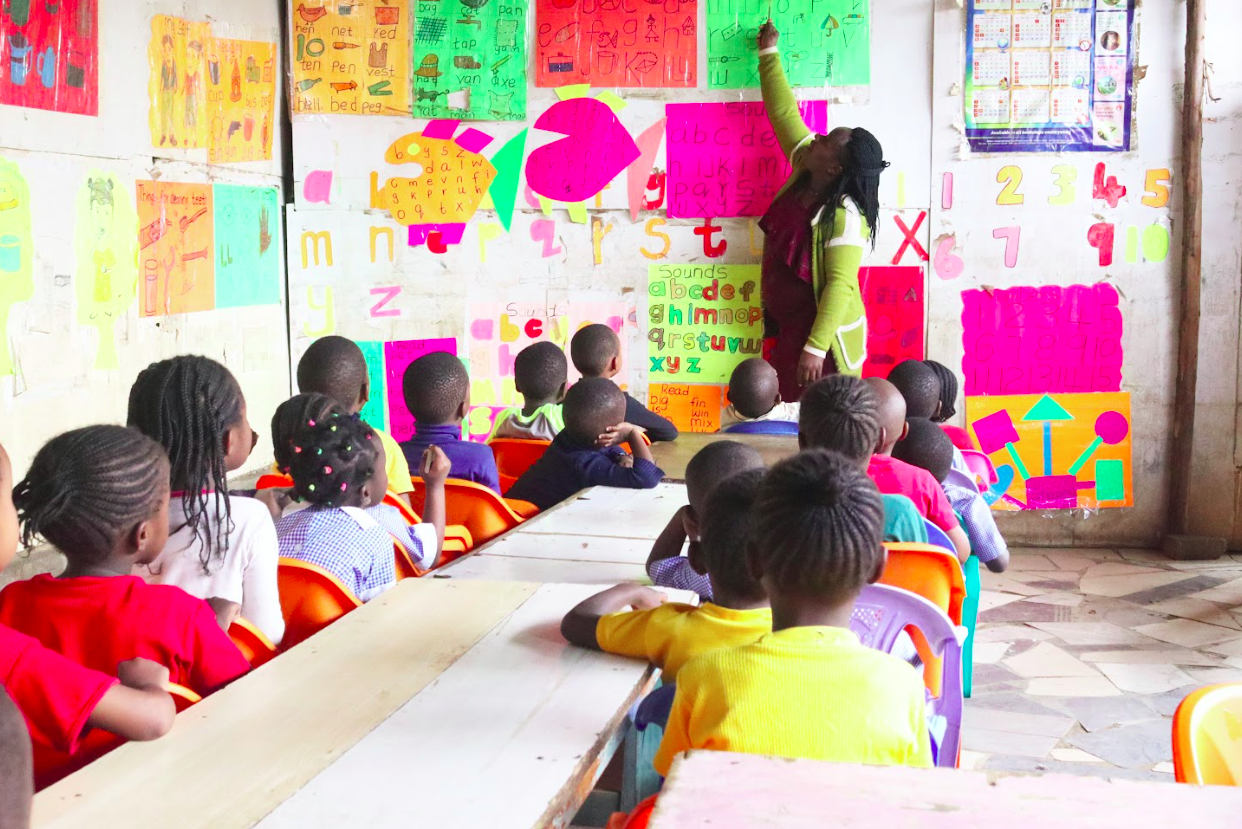 JoySpring learners in class