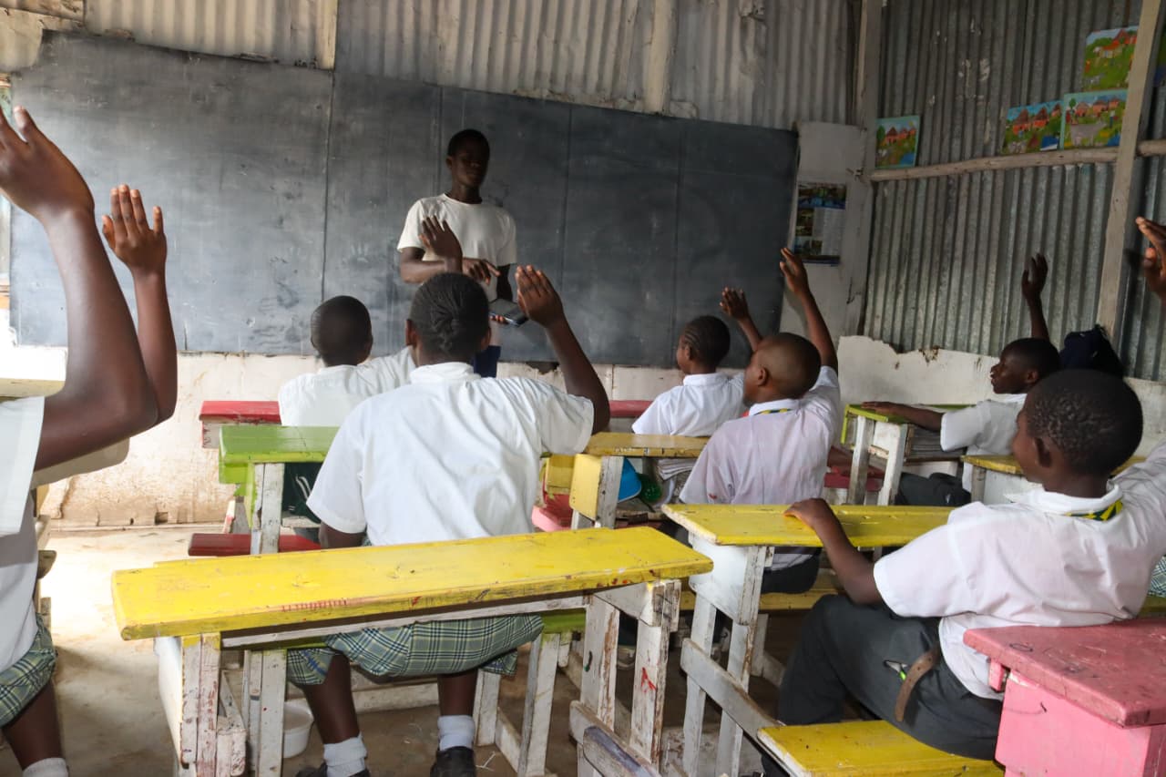 Classroom learning session